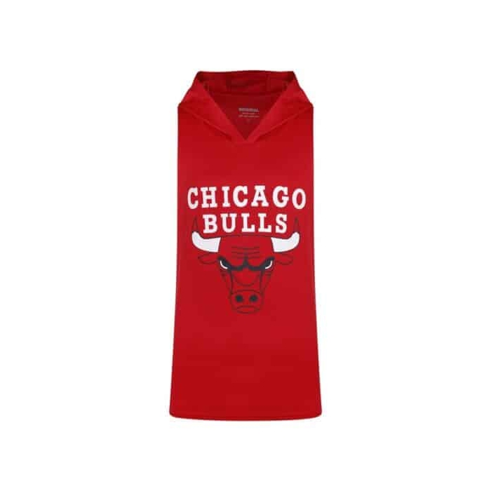 رکابی کلاهدار ورزشی مردانه شیکاگو بولز مدل PY-Bulls 1408 قرمز