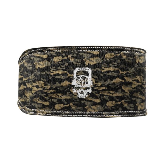 کمربند بدنسازی اسکلتی مدل GDS-kettlebell سگکی چریکی قهوه ای