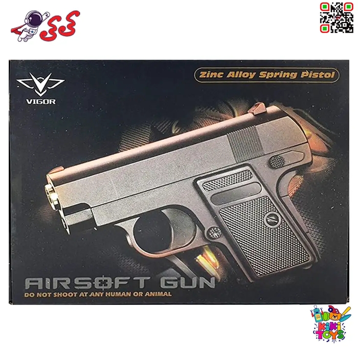 کلت فلزی ساچمه‌ای مدل V6 – تفنگ Air Soft Gun حرفه‌ای