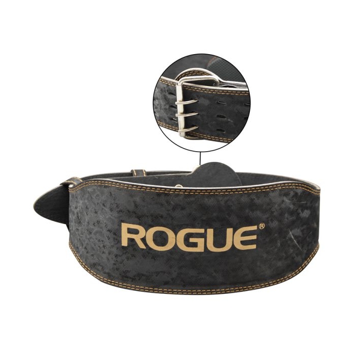 کمربند بدنسازی روگ عرض سگک ۸cm مدل ELM- 404D0636 سگکی مشکی