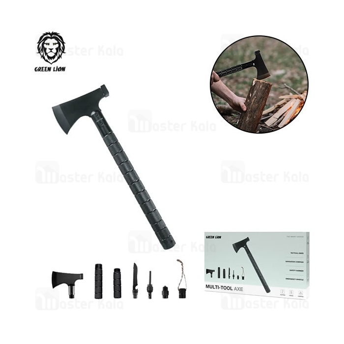 تبر چندکاره گرین لاین Green Lion Multitool Axe GNMULTAXEBK