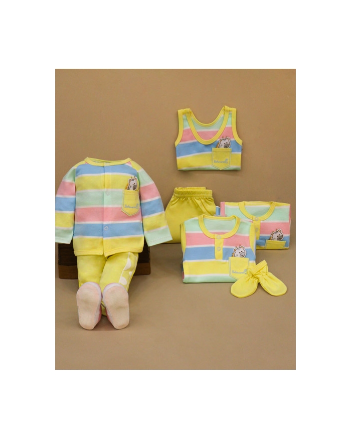 سیسمونی تیکه باز نوزادی زرافه رنگی N.B