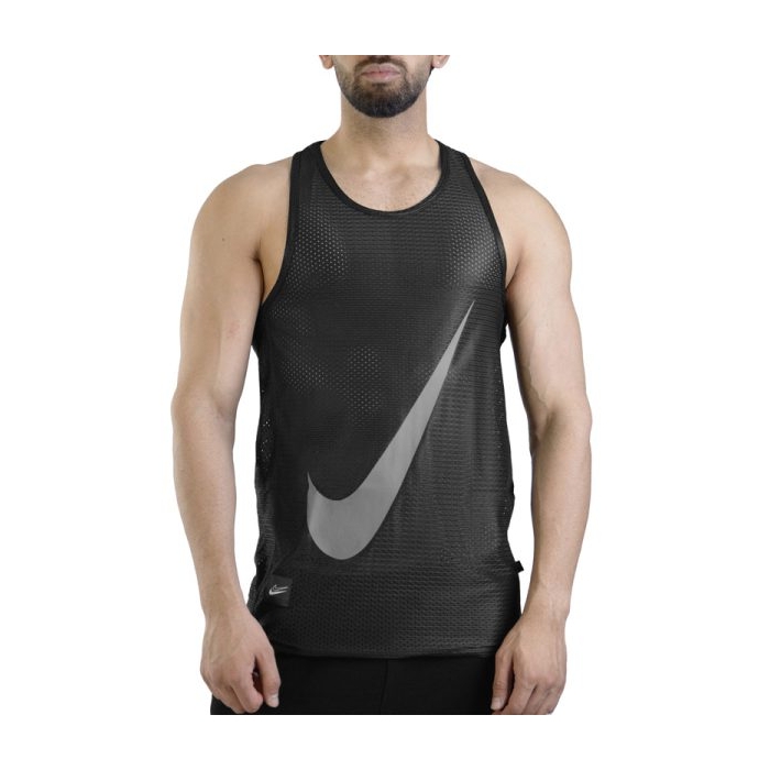 رکابی ورزشی مردانه نایک مدل HS-4A0048 مشکی