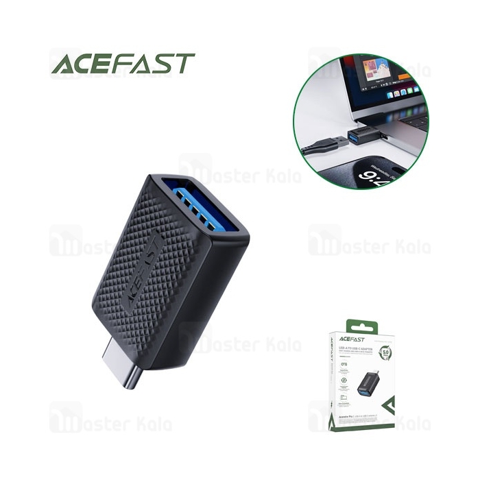 تبدیل OTG تایپ سی به USB3.0 ایس فست ACEFAST J1 Acewire Pro