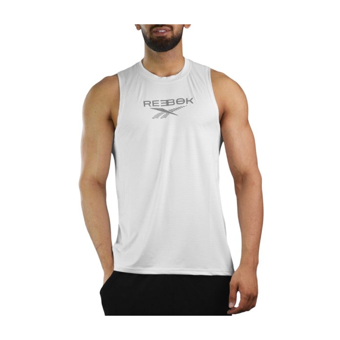 رکابی ورزشی مردانه ریباک مدل mub-111 سفید