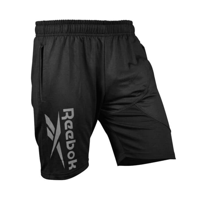 شلوارک ورزشی مردانه ریباک مدل HS-Simp 140 مشکی