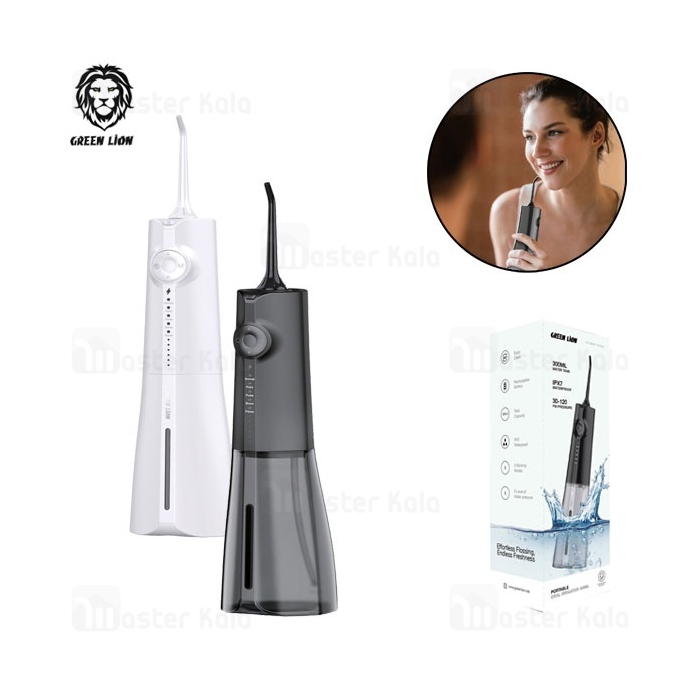 دستگاه شست و شوی دهان و دندان گرین لاین Green Lion Portable Oral Irrigator 300ML GNPROR300ML