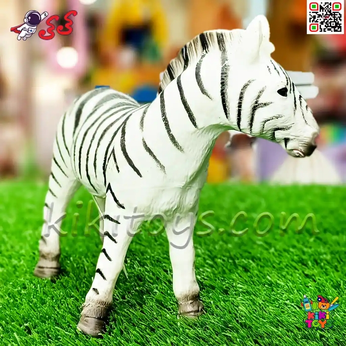 فیگور گورخر جنگل و باغ وحش ANIMAL MODEL 006 – جنس نرم، طراحی واقعی، مناسب بازی و کلکسیون