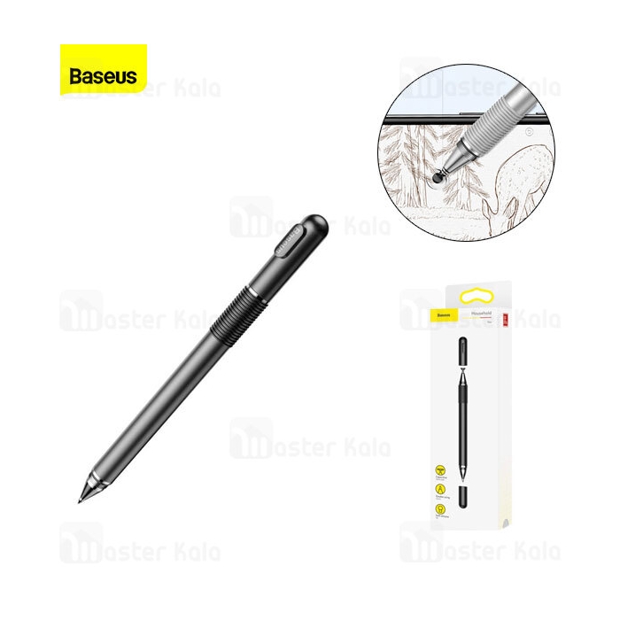 قلم لمسی و خودکار بیسوس Baseus Household Golden Cudgel Pen ACPCL-01 مناسب تمام گوشی های لمسی