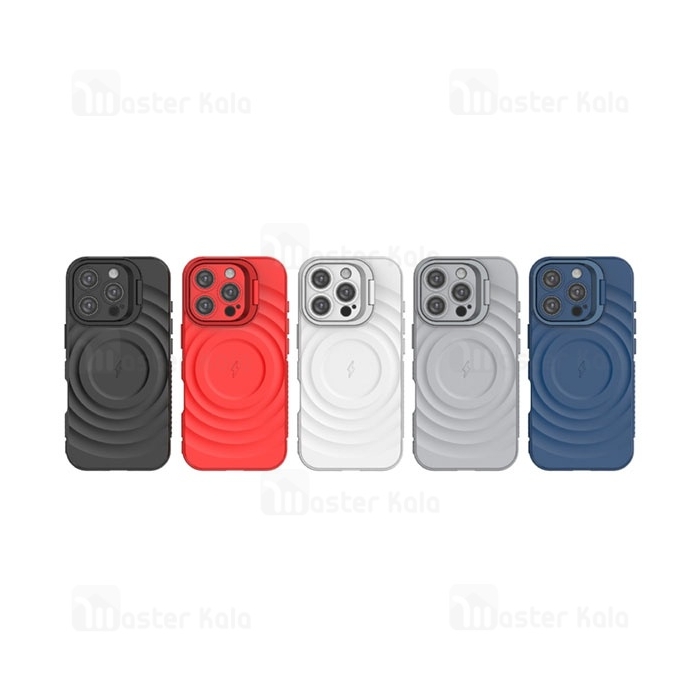 قاب سیلیکونی مگ سیف آیفون Apple iPhone 16 Pro Corrugated MagSafe