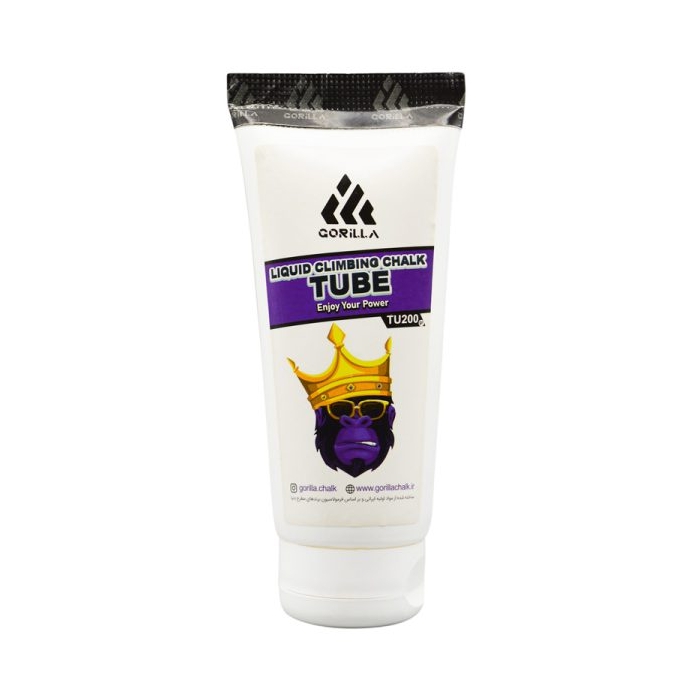 گچ منیزیم وزنه برداری تیوپی گوریلا مدل Tube-TU200 وزن ۲۰۰ گرمی