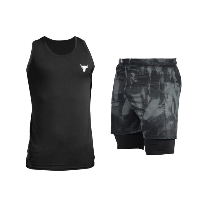 پکیج ست ورزشی مردانه آندر آرمور علیسان مدل GS-9293