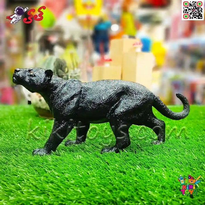 فیگور حیوانات ماکت پلنگ سیاه جگوار اسباب بازی Black panther figure 863