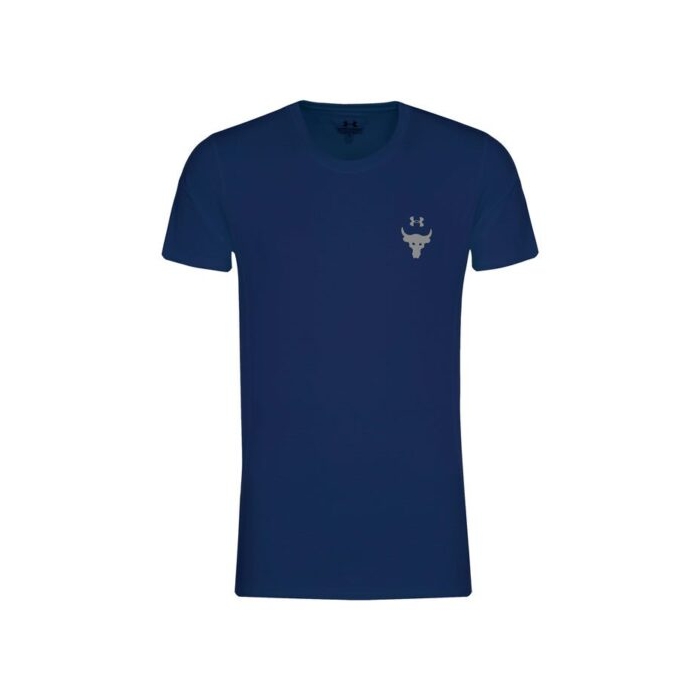 تیشرت ورزشی مردانه آندر آرمور مدل PY-ROCK0522 آبی تیره