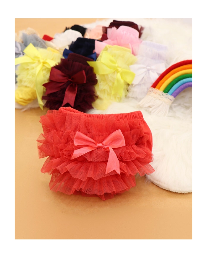 شورت پاپیون توری