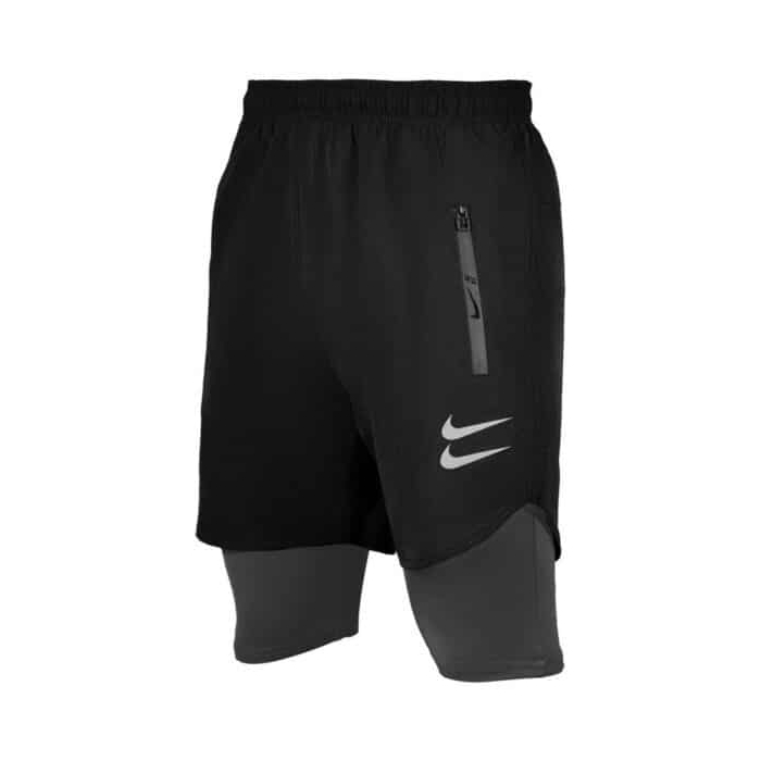 شلوارک کشاله دار ورزشی مردانه نایک مدل MUB-091 طوسی