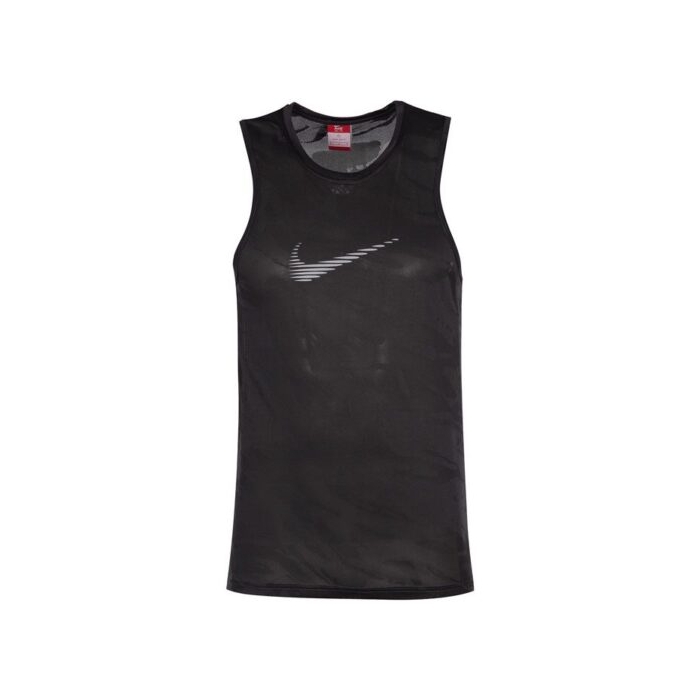 ‫‫رکابی بدنسازی مردانه نایک مدل NSS-CHR زغالی