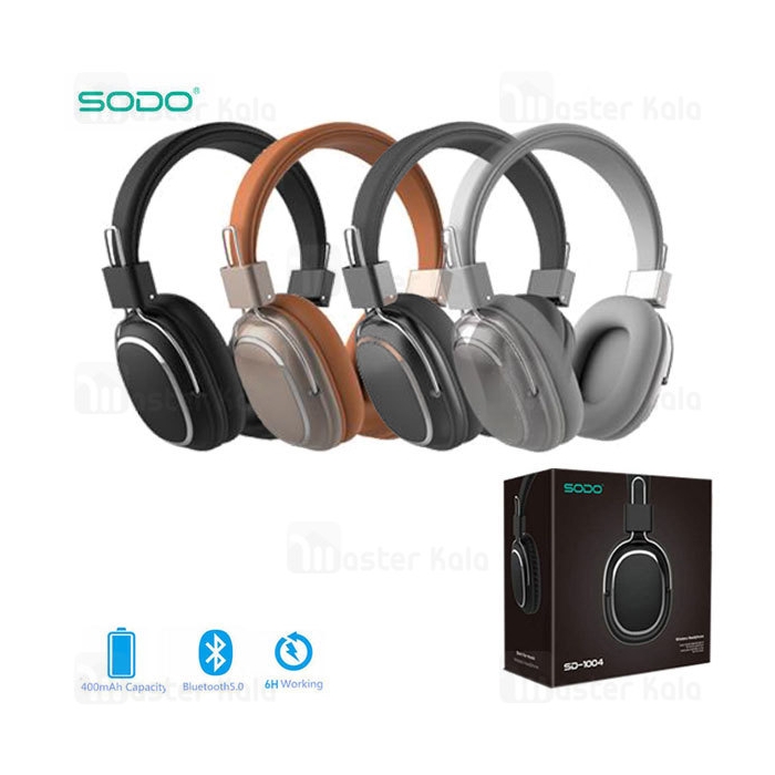 هدفون بلوتوث سودو SODO SD-1004 Bluetooth Headphones رم خور