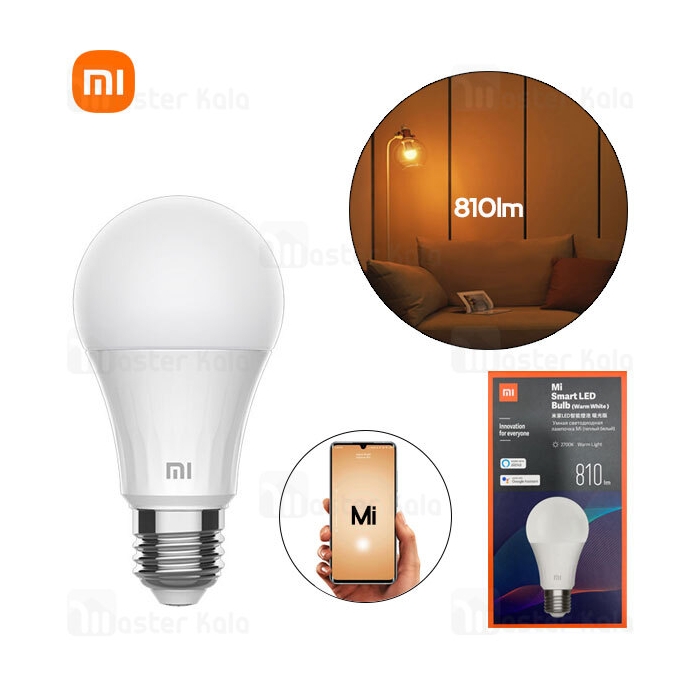 لامپ هوشمند شیائومی Xiaomi Mi Smart LED Bulb Warm White XMBGDP01YLK