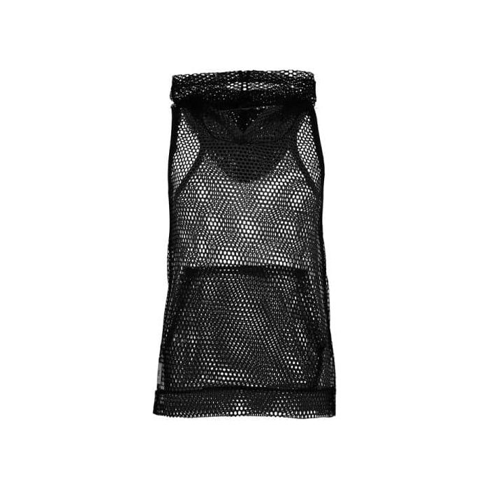 کاور توری کلاهدار ورزشی زنانه مدل PB-1K735 مشکی