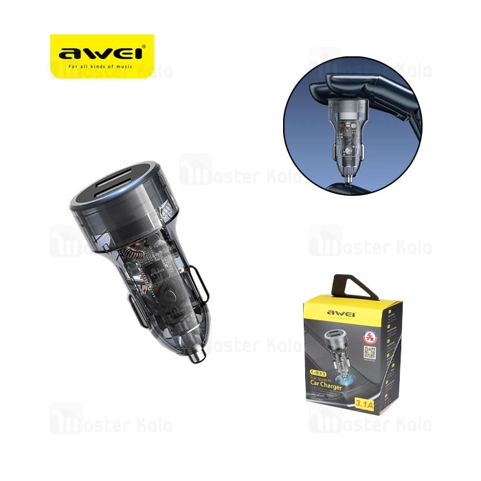 شارژر فندکی اوی Awei C-833 توان 15 وات