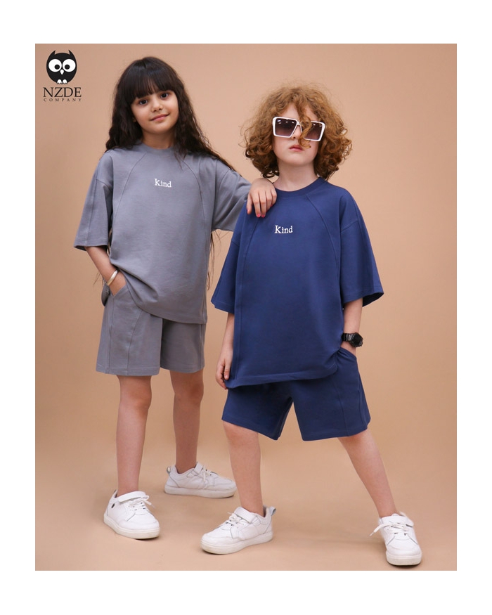 تیشرت شلوارک بگ استایل Kind NZDE