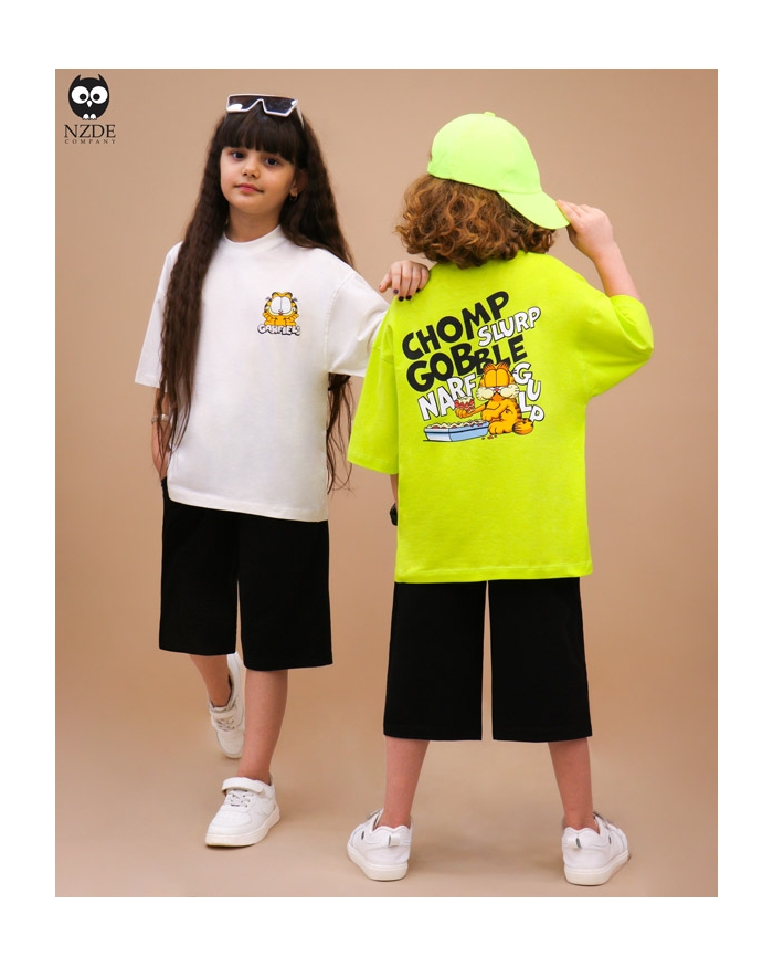تیشرت شلوارک NZDE Garfield