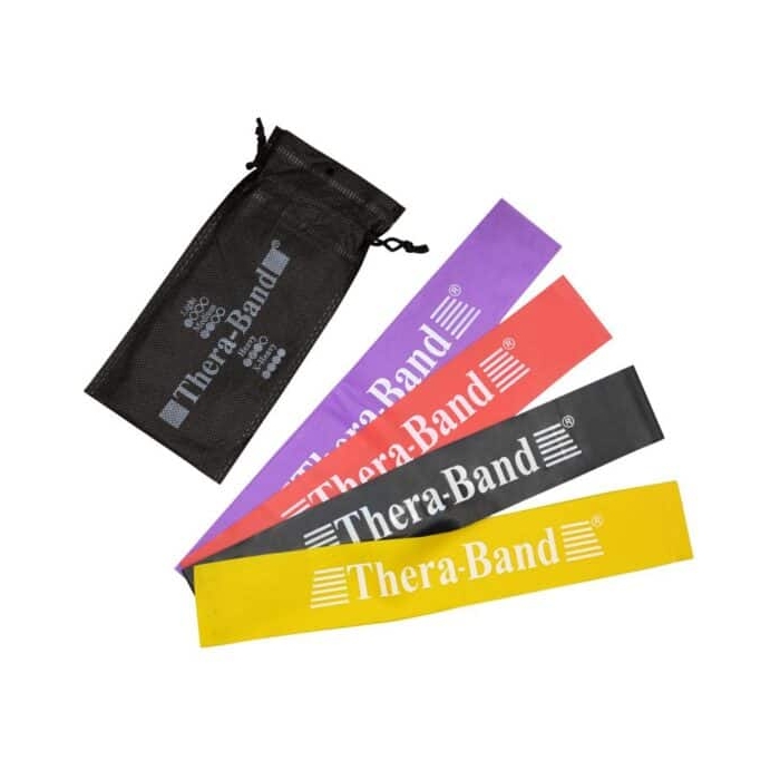 کش ورزشی لوپ تراباند بسته ۴ عددی کاور دار