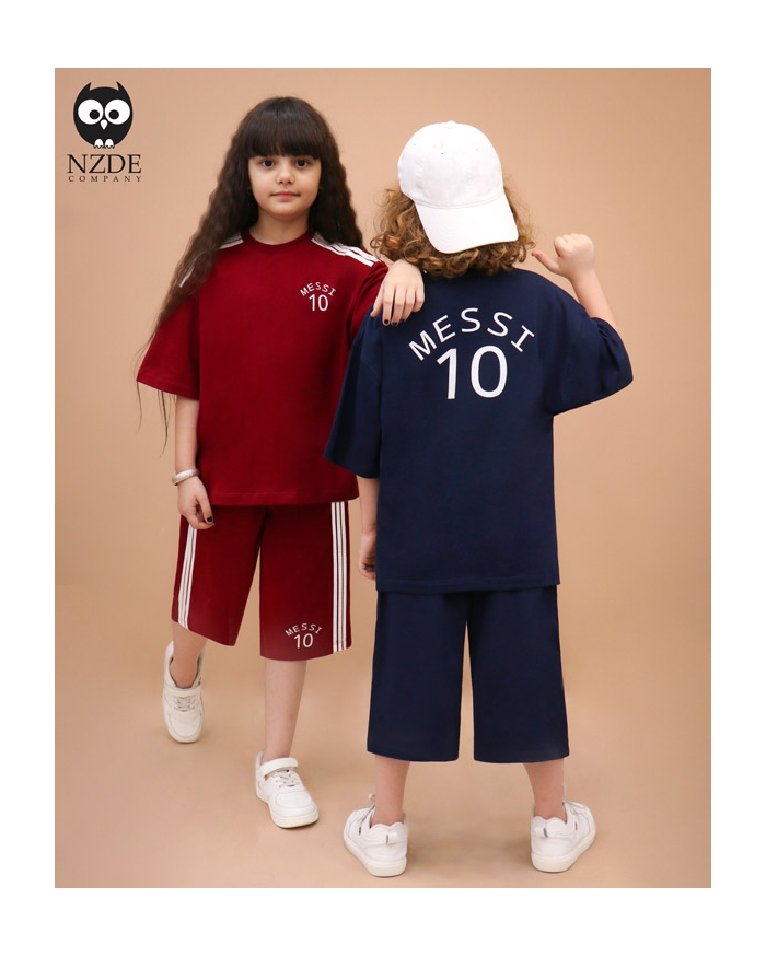 تیشرت شلوارک بگ استایل NZDE MESSI