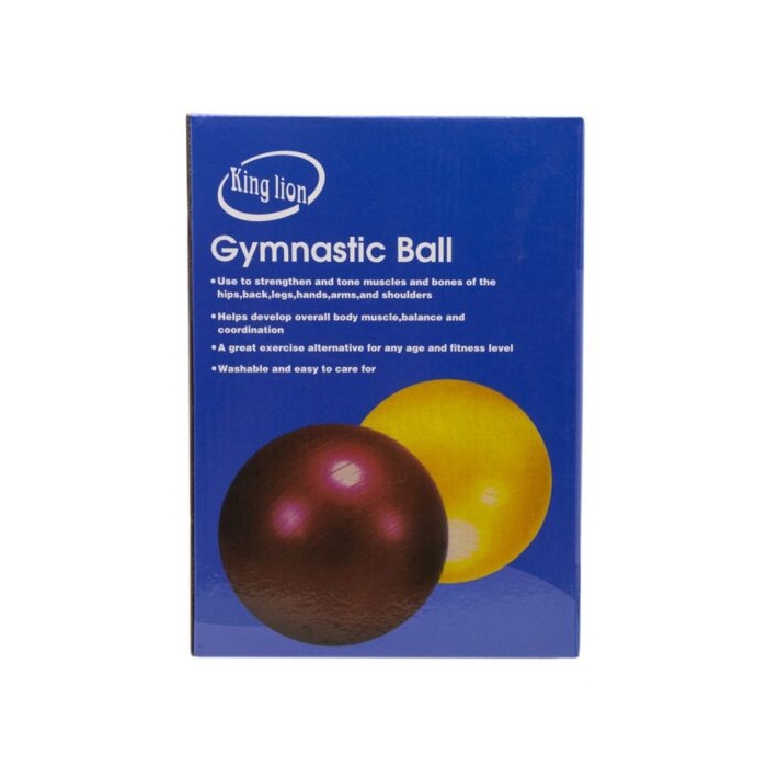 توپ جیم بال کینگ لاین مدل GYMNASTIC BALL قطر ۷۵ سانتی متر