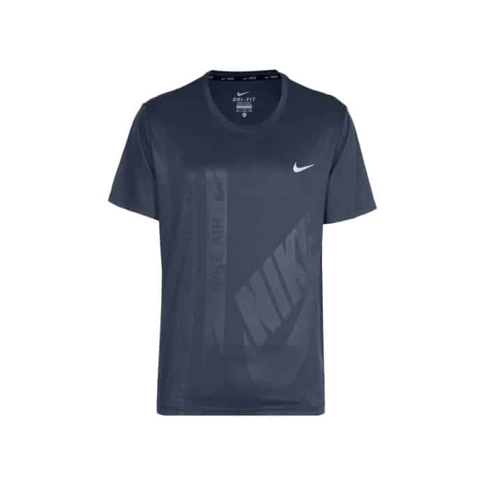 تیشرت ورزشی مردانه نایک مدل Air-1637 طوسی تیره