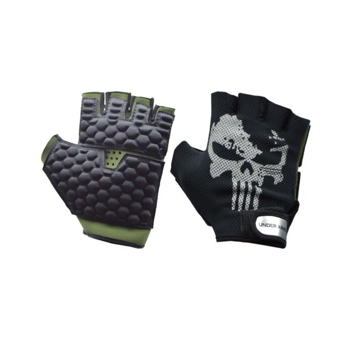 ‫دستکش بدنسازی آندر آرمور مدل GDS-11740  پانیشر فری سایز