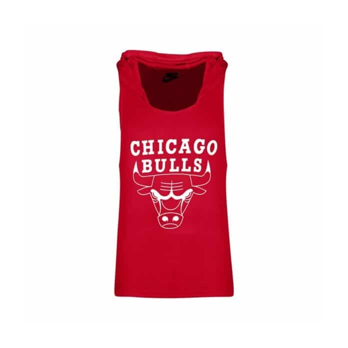 رکابی کلاه دار مردانه شیکاگو بولز مدل PY-CHICAGO قرمز