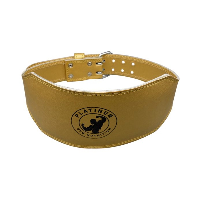 کمربند بدنسازی پلاتینیوم مدل ۴۰۲M1070 سگکی طلایی