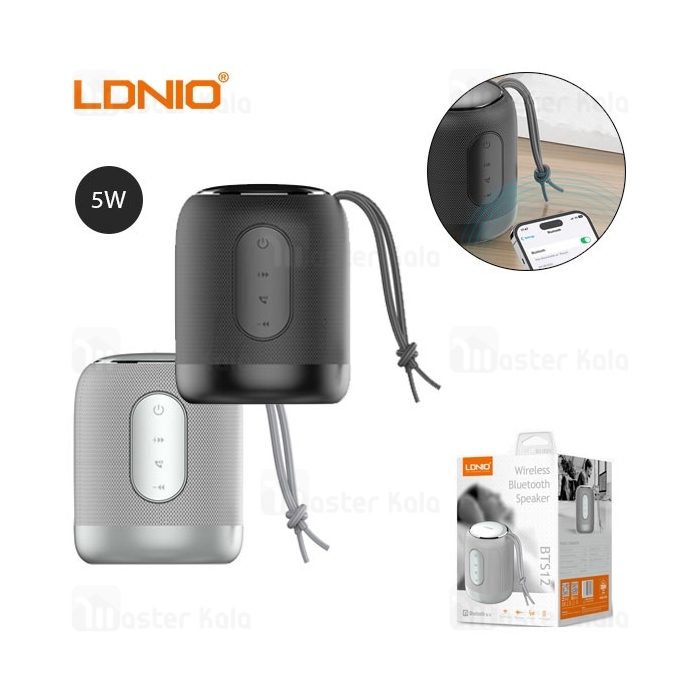 اسپیکر بلوتوث الدینیو Ldnio Bluetooth Speaker BTS12 توان 5 وات رم خور