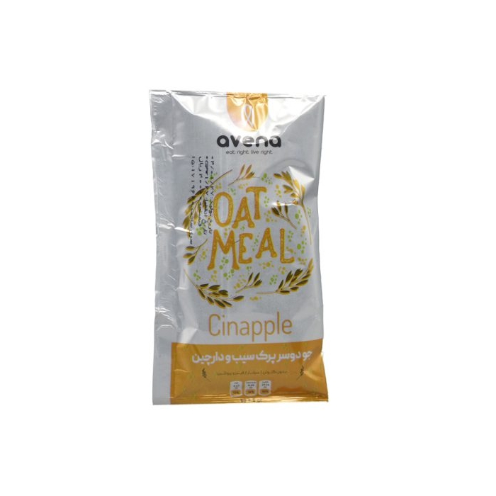 اوتمیل جودوسر پرک اونا سری P سیب و دارچین بدون گلوتن ۵۰ گرمی