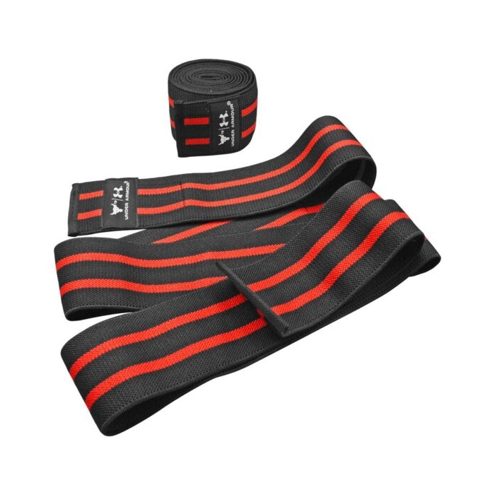 زانوبند ورزشی آندر آرمور طول ۲۰۰ سانتی متر مدل GDS- Rock 537 بسته دو عددی