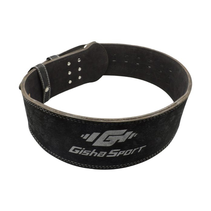 کمربند سوپر پاورلیفتینگ و بدنسازی G Wear عرض سگک ۱۰cm مدل ELM- 403A560 مشکی سگکی