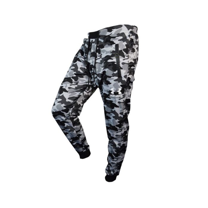 شلوار اسلش مردانه آندر آرمور مدل NM-0011 چریکی طوسی روشن