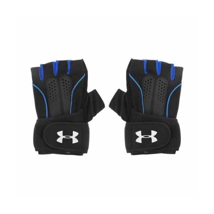دستکش بدنسازی مردانه آندر آرمور مدل Clutch-Fit 38960 آبی