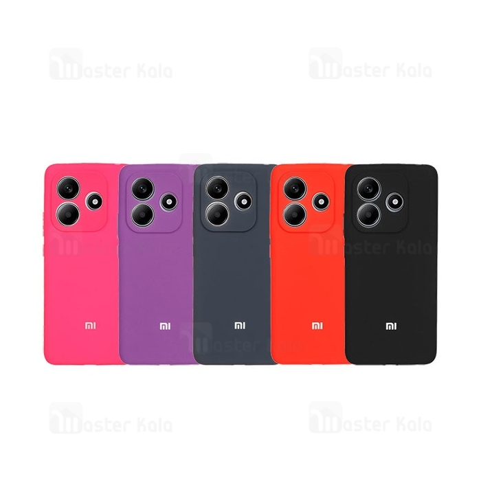 قاب سیلیکونی شیائومی Xiaomi Redmi Note 14 5G China silicone case