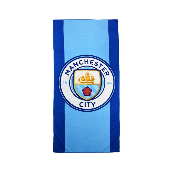 حوله ورزشی منچستر سیتی مدل ۴۰۳P0800 ابعاد ۱۴۰ در ۷۲ سانتی متر