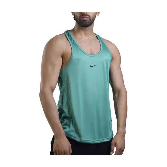 رکابی ورزشی مردانه نایک مدل PY-4D0493 سبز آدامسی تیره