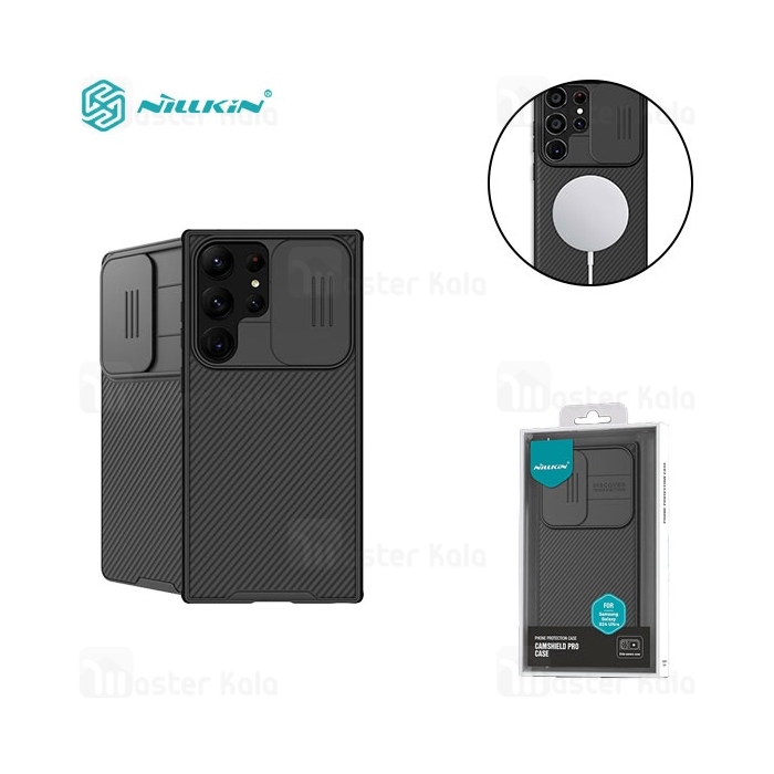قاب محافظ مگنتی Samsung Galaxy S25 Ultra Nillkin CamShield Pro Magnetic Case دارای محافظ دوربین