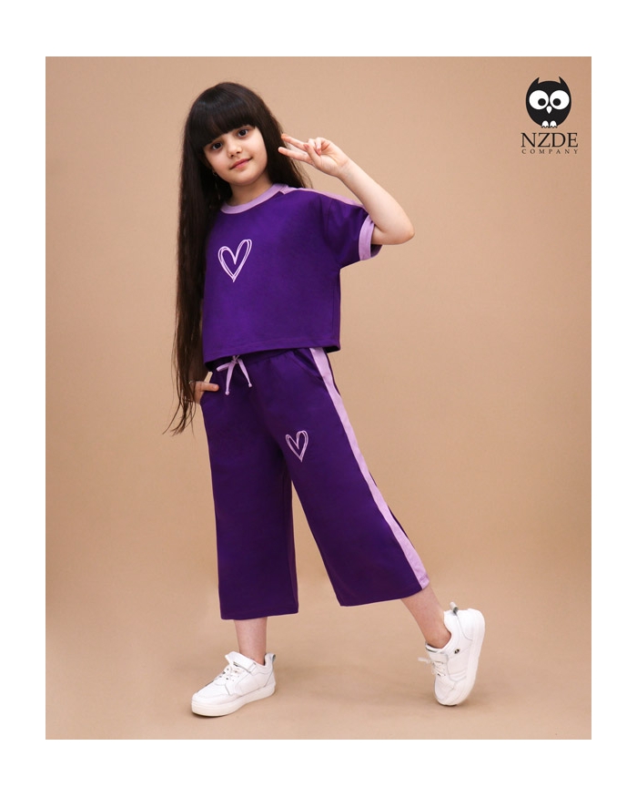 کراپ شلوار بگ برمودا heart NZDE