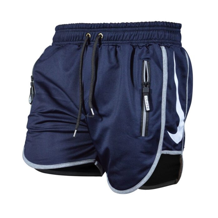 شلوارک ورزشی مردانه نایک مدل HVS-1400 سرمه ای