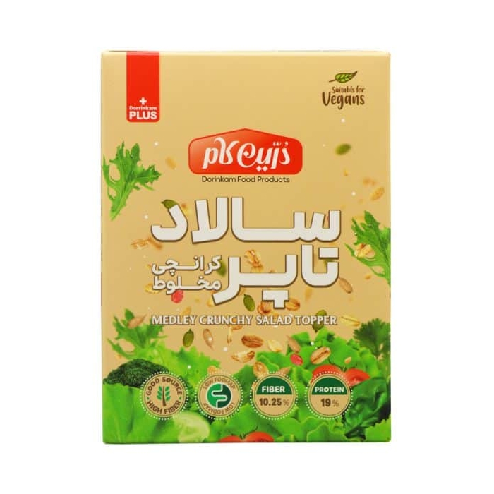 سالاد تاپر درین کام طعم کرانچی مخلوط ۲۰۰ گرمی