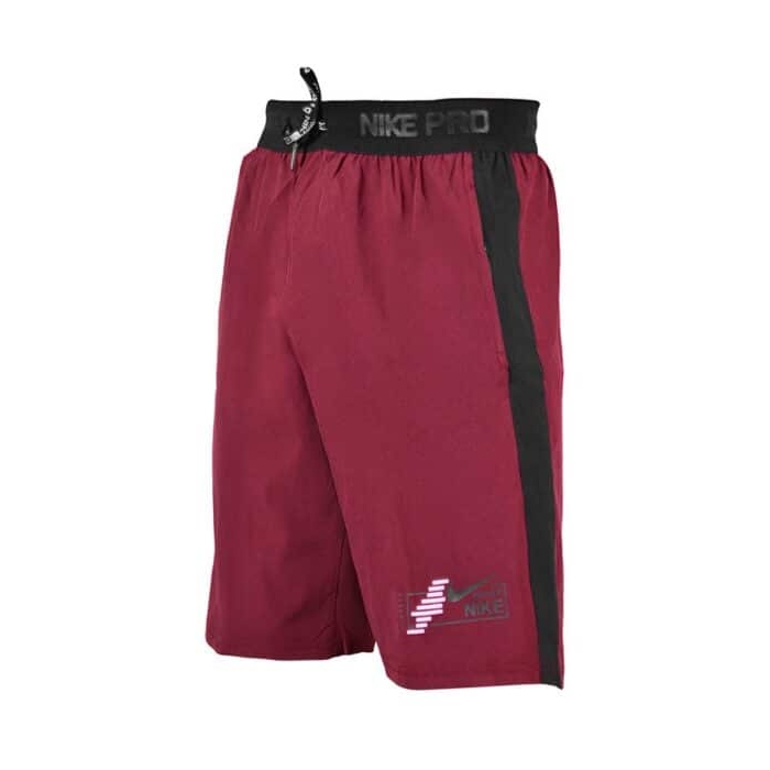 شلوارک ورزشی مردانه نایک مدل ۳۹۵۶ زرشکی