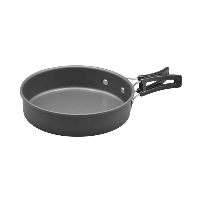 ماهیتابه دسته تاشو کمپینگ مدل ۴۰۴F0956  کاور دار