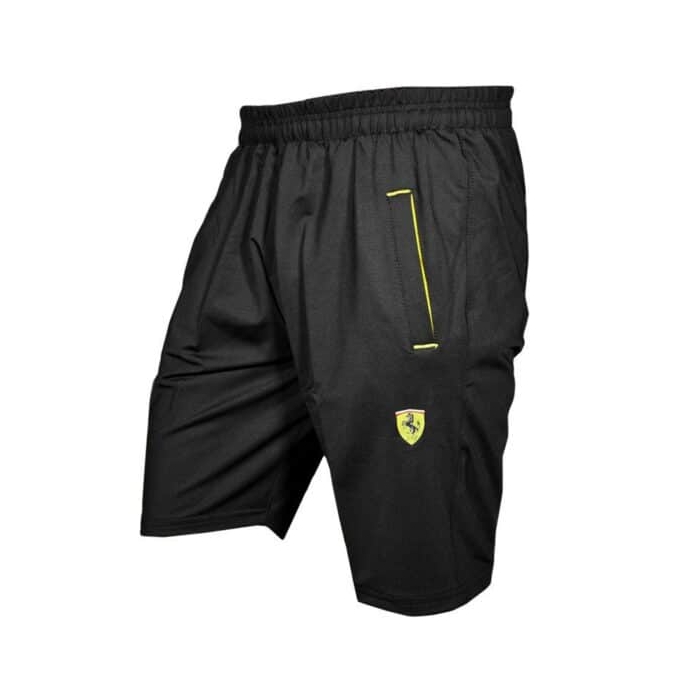 شلوارک ورزشی مردانه فراری مدل DS-GF مشکی